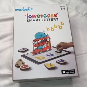 Marbotic Lowercase Smart Letters for IPad Kids Learning
